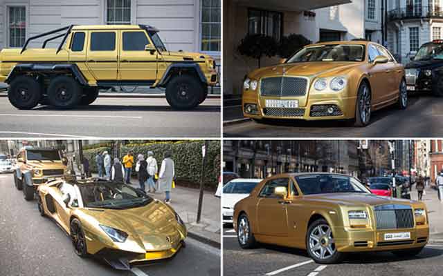 gold-cars