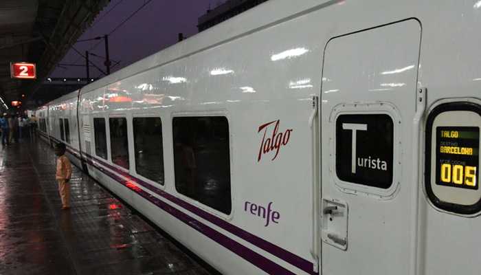 टैल्गो के ट्रायल में बारीश ने डाली बाधा, निर्धारित समय से 32 मिनट लेट पंहुची ट्रेन