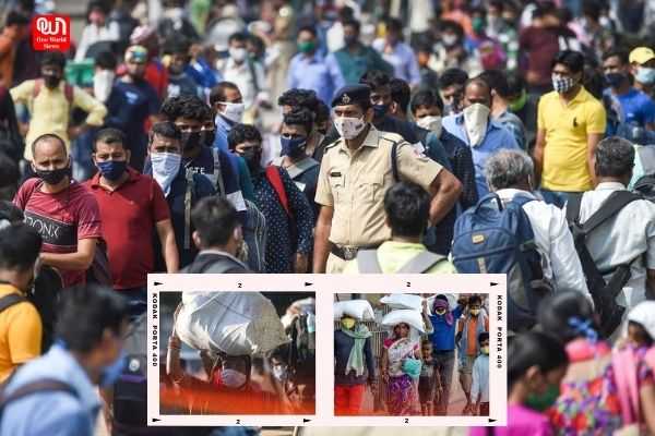 Migrant labour started leaving Delhi because of lockdown