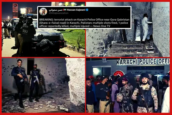 Attack On Karachi Police Headquater