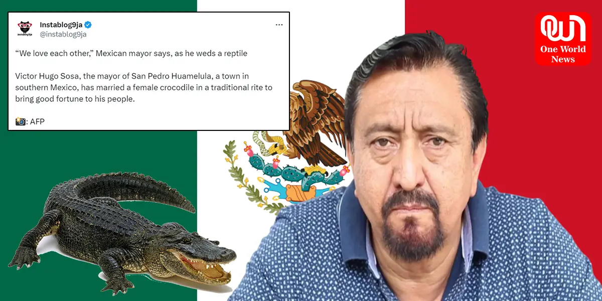 Mexico Mayor Marries Alligator