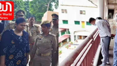 Azamgarh News तीसरी मंजिल से कूदकर आत्महत्या की छात्रा , इस मामले में प्रिंसिपल और शिक्षक गिरफ्तार