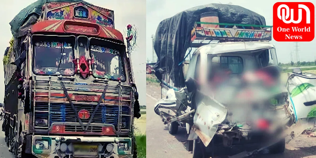 बावला-बागोदरा हाईवे पर मिनी ट्रक से टकराया ट्रक, 10 की मौत        