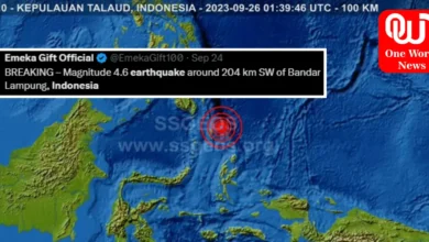 Indonesia Earthquake भूकंप के जोरदार झटकों से कांप