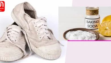 White shoes strain सफेद शूज से दाग हटाने के आसान तरीके, लगने लगेंगे नए जैसे