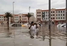 Heavy Rain In UAE