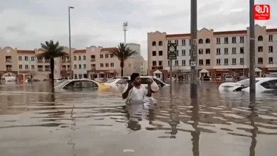 Heavy Rain In UAE