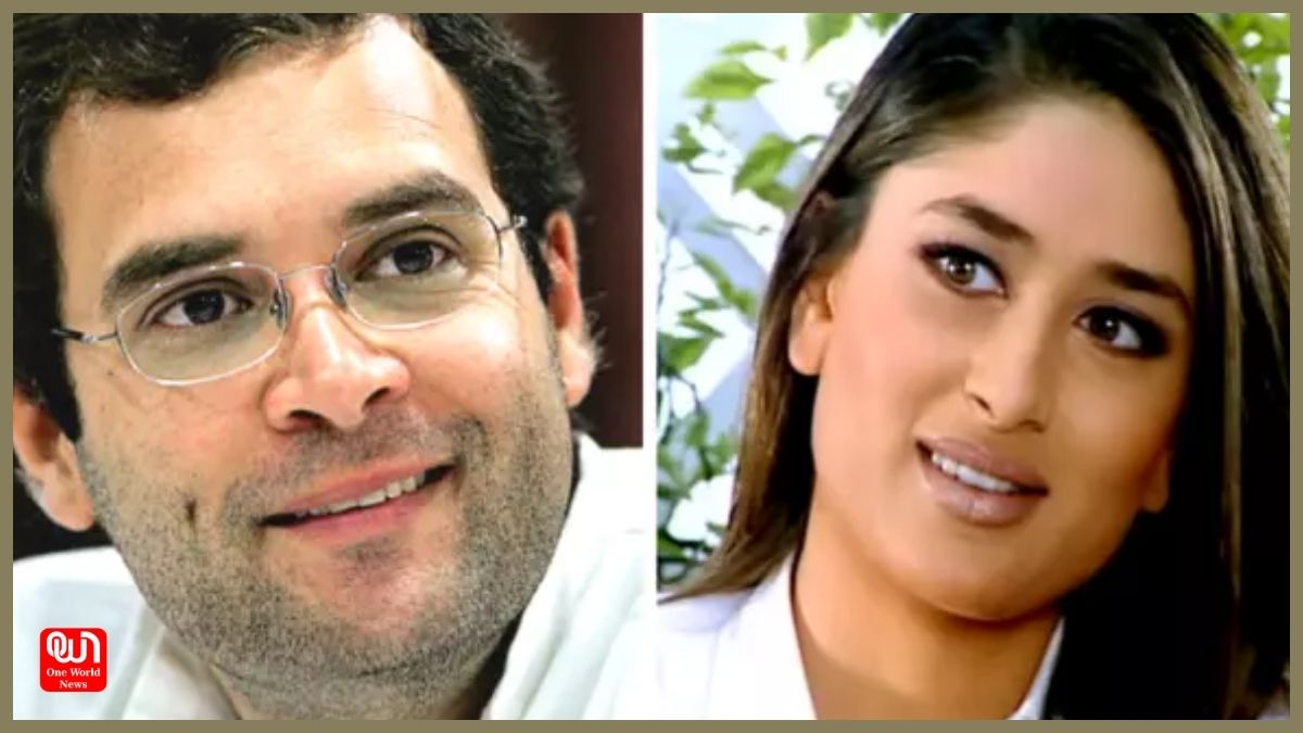 Kareena Kapoor Crushed On Rahul Gandhi: ...जब फोटो देख राहुल गांधी पर दिल हार बैठीं थीं करीना कपूर, करना चाहती थीं डेट, इंटरव्यू में खोले थे राज 1 Kareena Kapoor Crushed On Rahul Gandhi