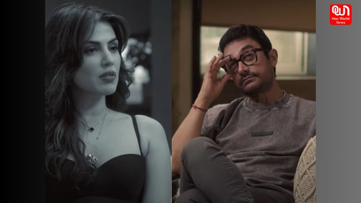 Aamir Khan In Rhea Chakraborty Podcast Show: रणबीर कपूर के बाद रिया चक्रवर्ती के सामने रो पड़े आमिर खान, बोले- 'मैं फिल्मों से दूर जाना चाहता था' 1 aamir khan in rhea chakraborty show