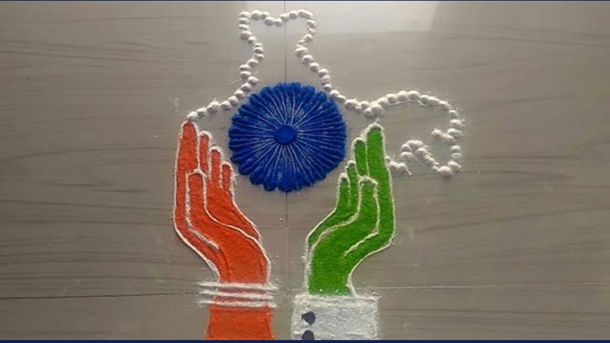 independence day rangoli 2