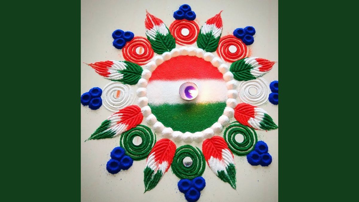 independence day rangoli 3