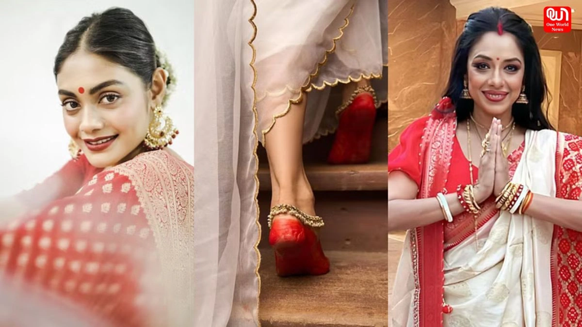 Durga Puja Bengali Look : दुर्गा पूजा स्पेशल, परफेक्ट बंगाली लुक पाने के लिए अपनाएं ये 7 टिप्स 1 Durga Puja Bengali Look