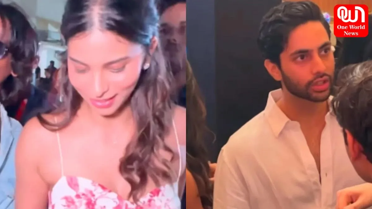 Suhana-Agastya: अनन्या पांडे की सीरीज कॉल मी बे की स्क्रीनिंग के दौरान साथ दिखें सुहाना खान और अगस्त्य नंदा यूजर्स ने किया क्यूट कॉमेंट 1 Suhana-Agastya