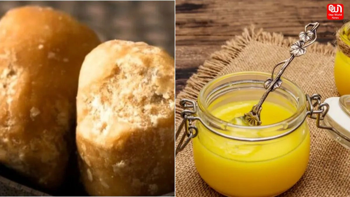 Desi ghee benefits : लंच के बाद गुड़ और देसी घी, सेहत के लिए बेस्ट साथी 1 Desi ghee benefits