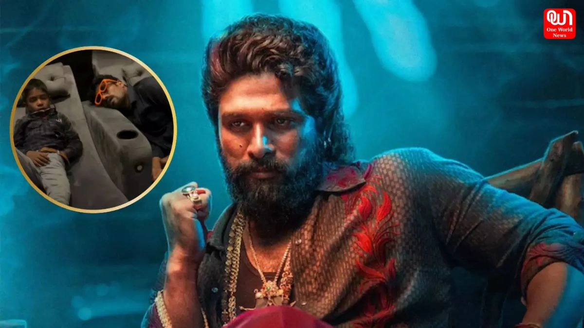 Viral Video : 'Pushpa 2' के क्रेज के बीच बाप-बेटे की नींद का किस्सा, वायरल वीडियो ने उड़ाए हंसी के फव्वारे 1 Viral Video