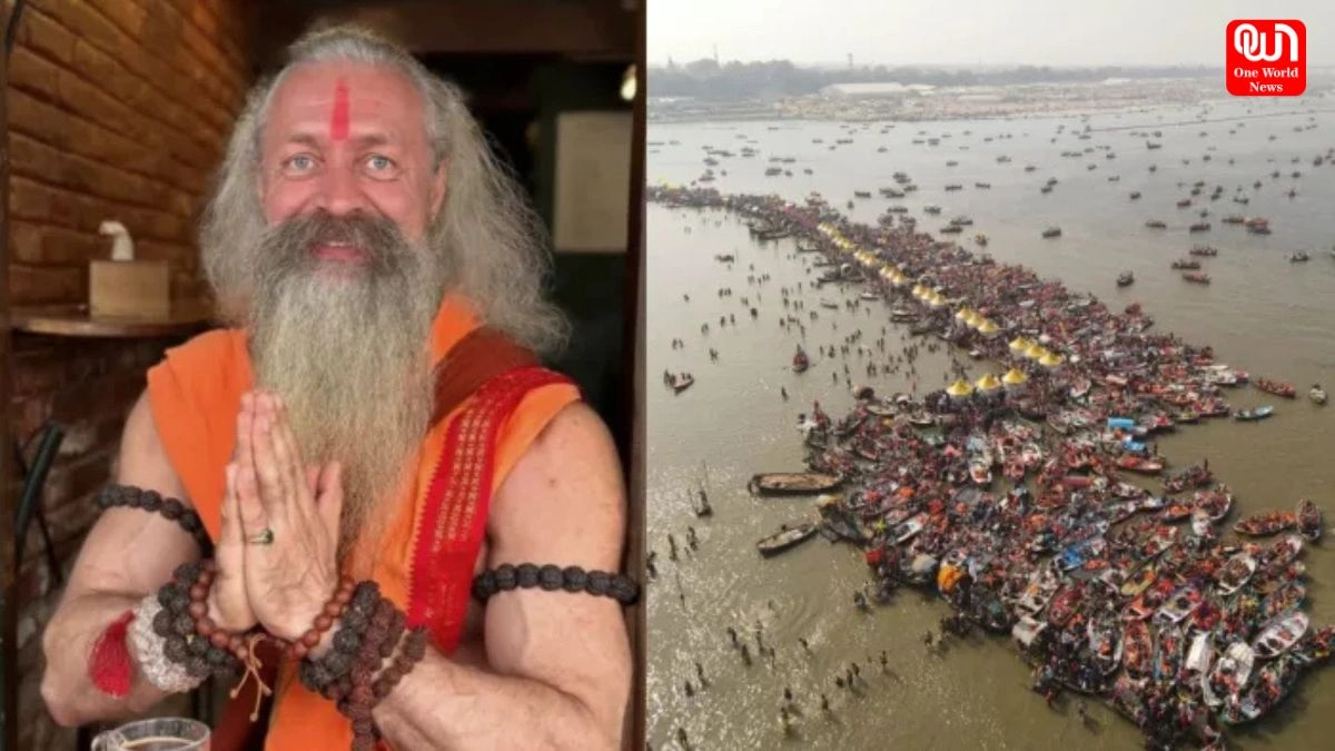 Mahakumbh 2025: 'मस्कुलर बाबा' की धमाकेदार एंट्री, कुंभ मेले में बटोरी सुर्खियां 1 Mahakumbh 2025