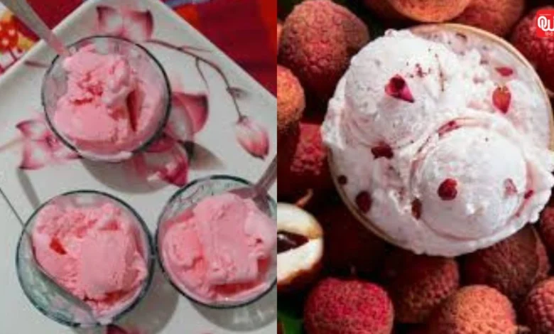Litchi Ice Cream
