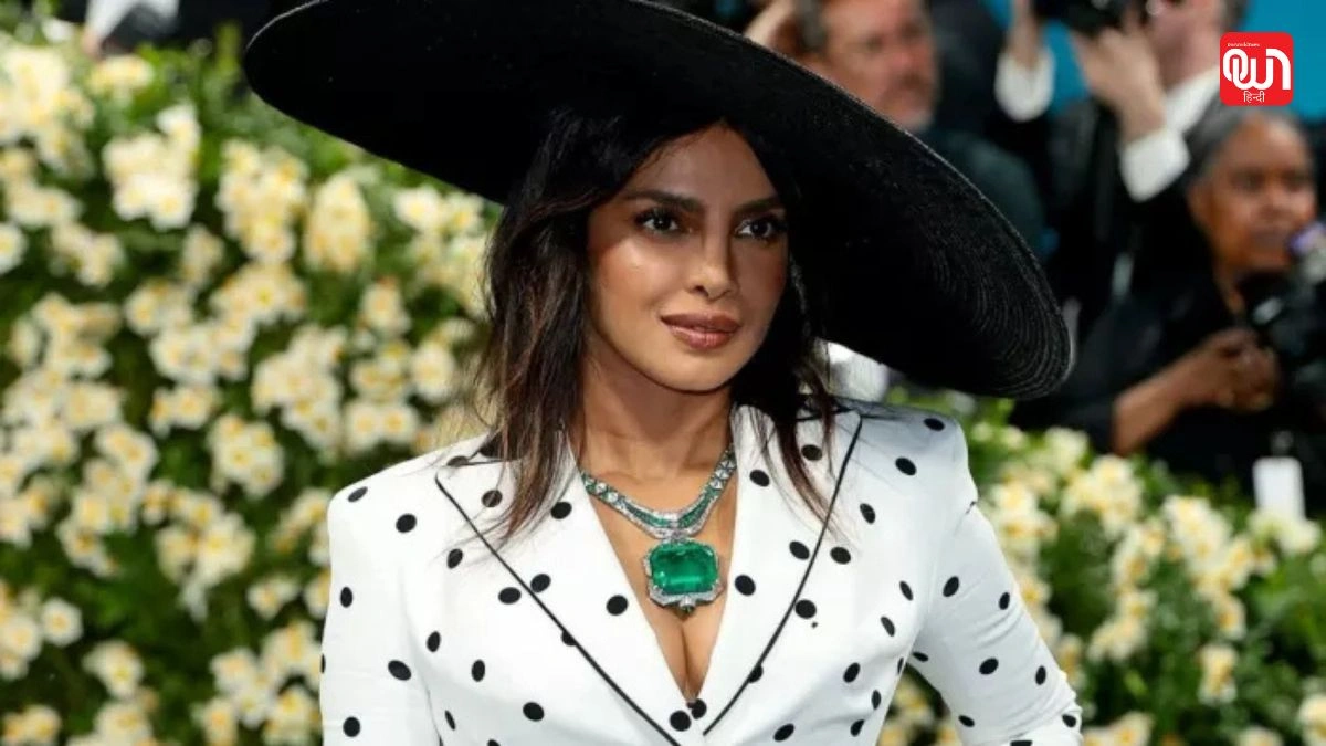 Met Gala 2025: Met Gala में छाए प्रियंका-निक, पोल्का डॉट्स लुक और क्यूट कैमिस्ट्री ने जीता दिल 1 Met Gala 2025