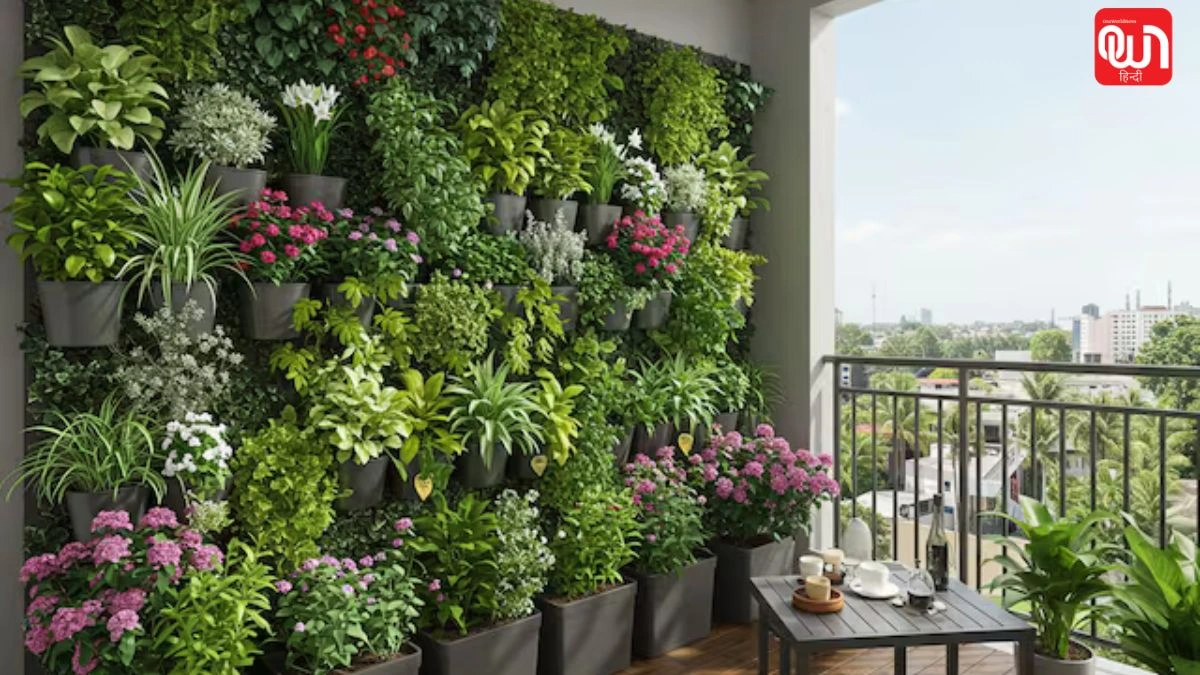 DIY Vertical Gardening: कम जगह में गार्डनिंग? अपनाएं वर्टिकल गार्डन टिप्स 1 DIY Vertical Gardening