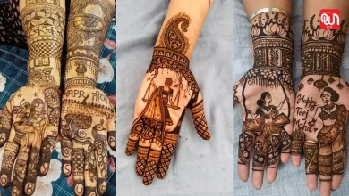Hariyali Teej Mehndi Design