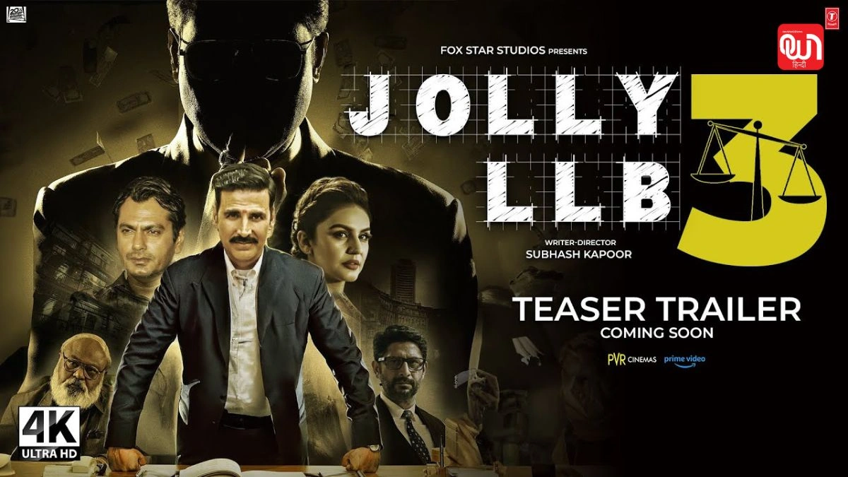 Jolly LLB 3 Teaser: दोनों जॉली आमने-सामने, Jolly LLB 3 में होगा मस्ती का तड़का 1 Jolly LLB 3 Teaser