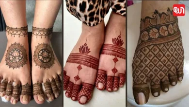 Karwa Chauth Leg Mehndi Design: ट्रेंडिंग लेग मेहंदी डिज़ाइन 2025, करवा चौथ पर दिखें सबसे स्टाइलिश 2 Karwa Chauth Leg Mehndi Design