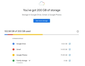 Gmail Storage Full