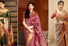 Bhagalpuri Tussar Silk Saree