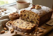 Eggless Dry Fruit Cake Recipe
