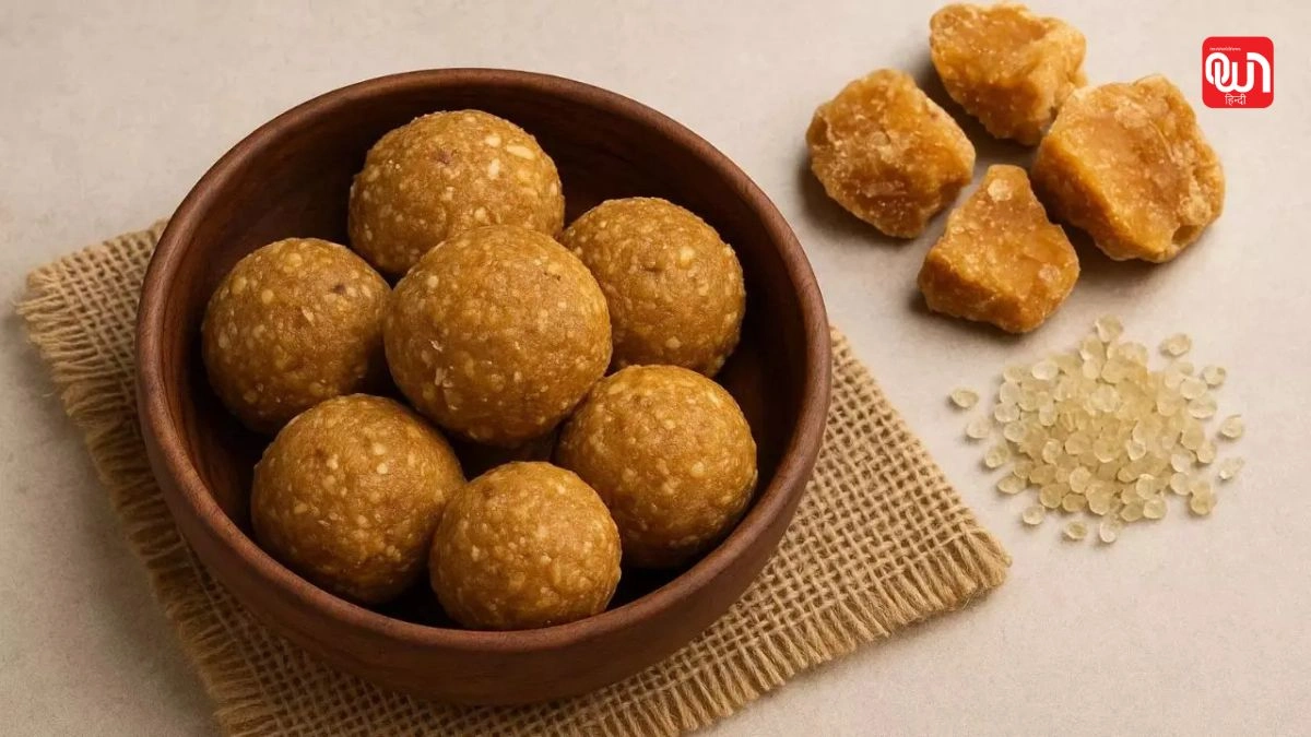 Gond ke Laddu With Jaggery: चीनी छोड़ें, गुड़ अपनाएं, घर पर बनाएं लाजवाब गोंद के लड्डू 1 Gond ke Laddu With Jaggery