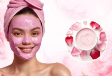 Rose Petals And Milk Face Pack