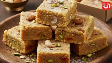 Roasted Chana Barfi