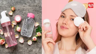 Rose and lemon water toner