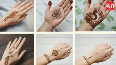 Simple Mehndi Design for Kids