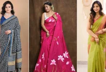 Office Wear Cotton Saree