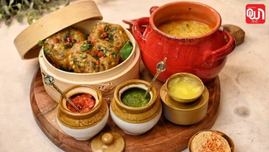 Rajasthani Kadhi Dhokla Recipe