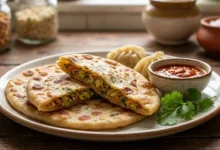 Veg Momo Paratha Recipe