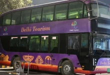 Double Decker Bus In Delhi