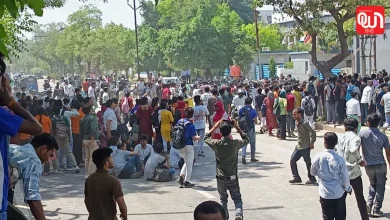 Noida workers protest
