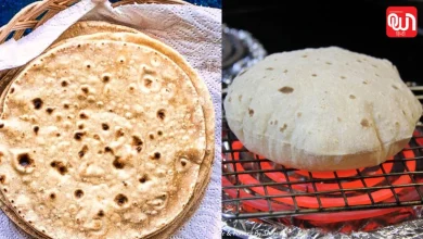 Roti vs Chapati vs Phulka
