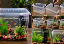 DIY Plastic Gallon Aquarium