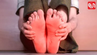 Stop burning feet at night