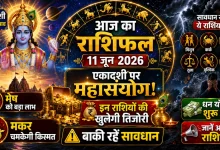 Aaj Ka Rashifal