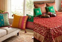 Old Saree Decor Ideas