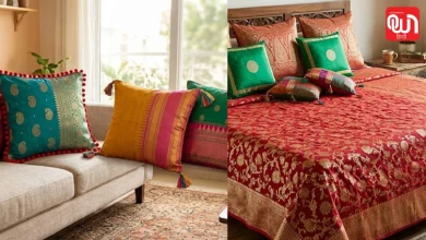 Old Saree Decor Ideas