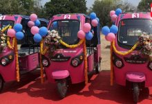 Pink E Rickshaw Women