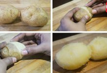 Potato Peels Amazing Trick