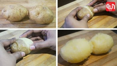 Potato Peels Amazing Trick