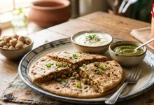High Protein Soya Paratha