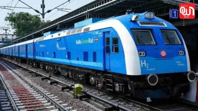 India's first hydrogen train